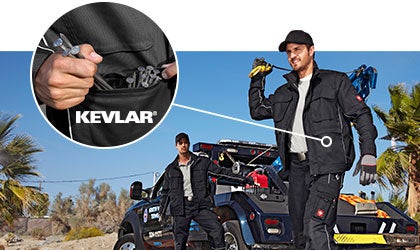 engelbert strauss Work Jackets with Kevlar pockets