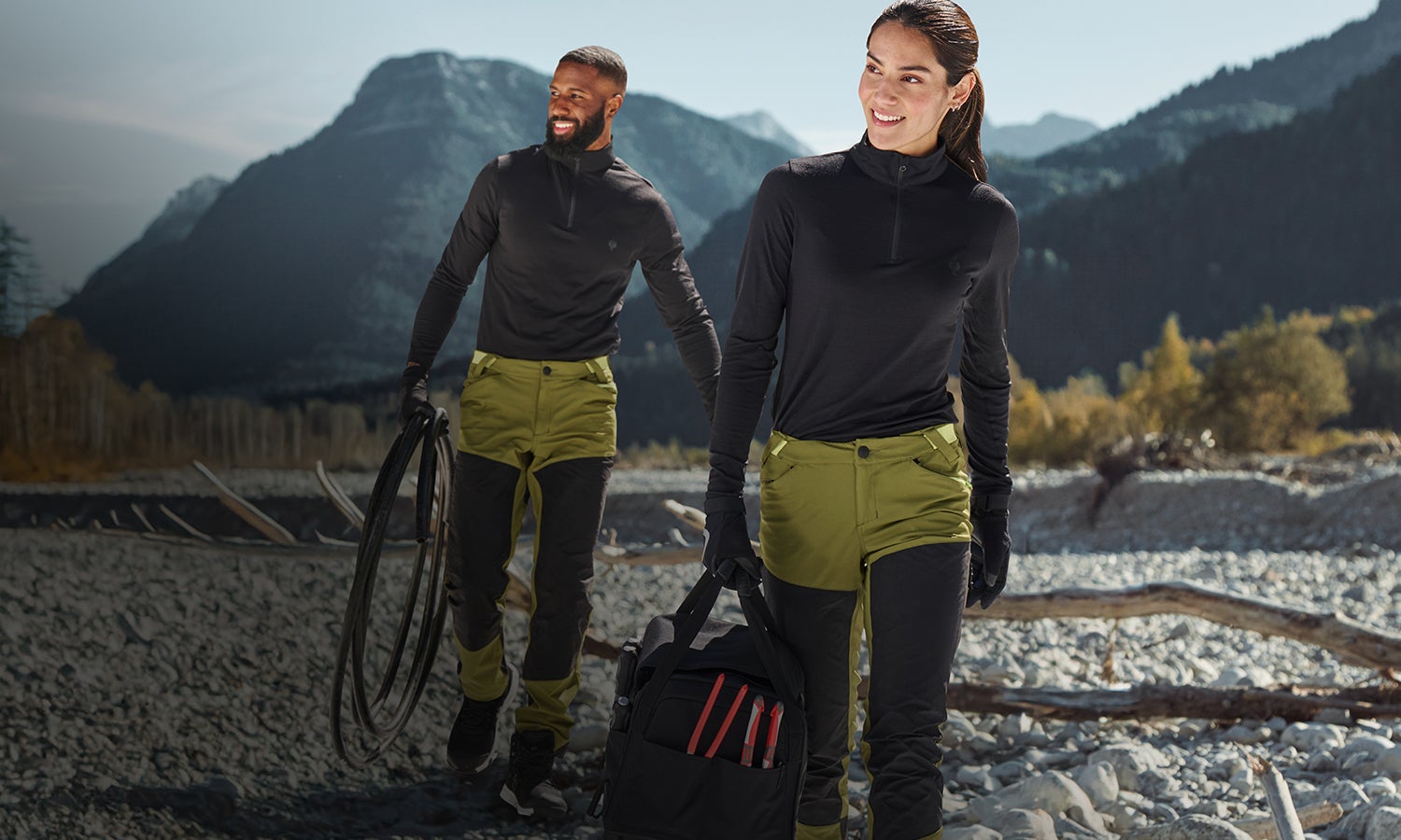 e.s.trail winter novelties for men and ladies